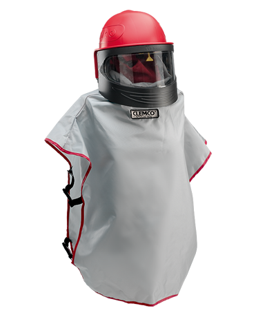 Tryskacia helma Apollo 600 s plášťom