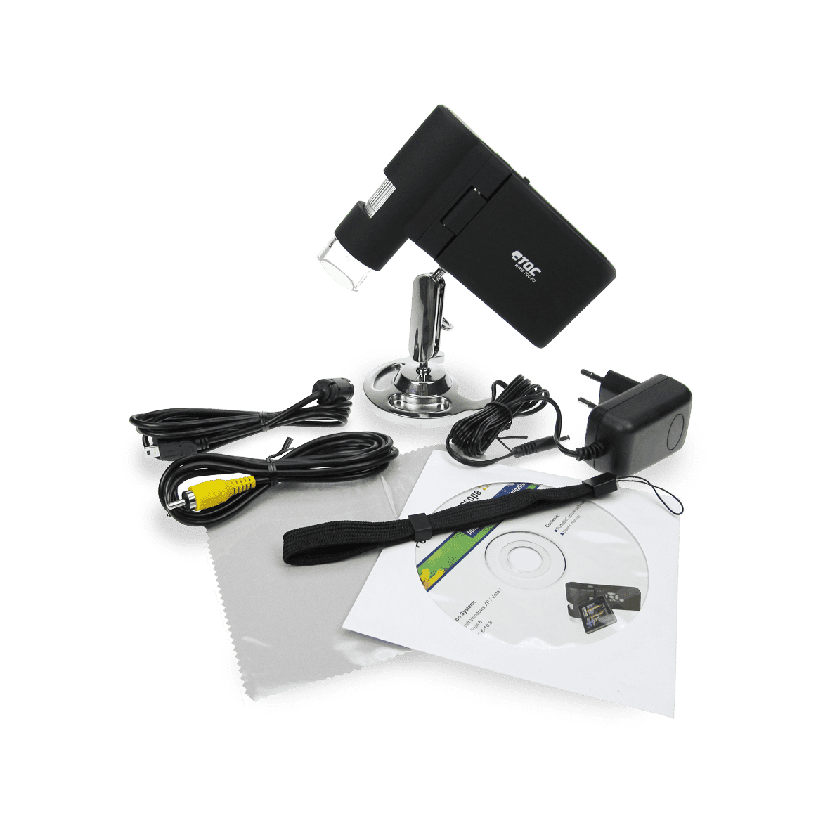 Digitálny USB mikroskop s LCD displejom TQC LD6184 – Obrázok 2