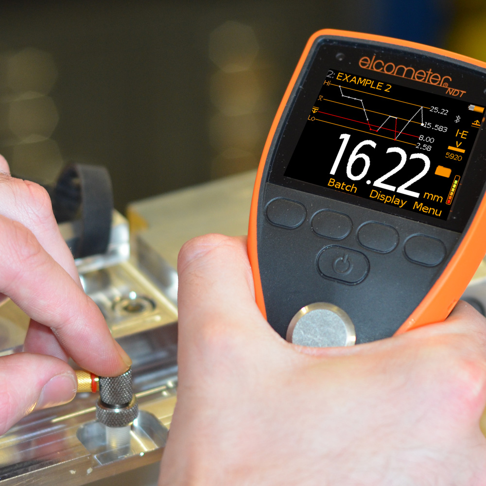 Ultrazvukový digitálny hrúbkomer Elcometer PTG 6