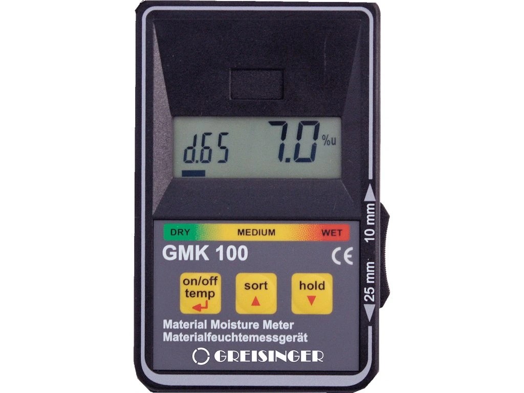 GMK 100 - Kapacitný merač materiálovej vlhkosti pre drevo, betón, omietky, potery atď.